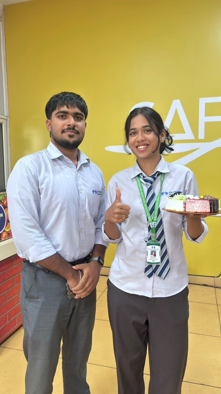 Freshly baked cake slices served at the Cake Mela